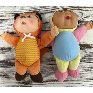CPK Cabbage Patch‎ Kid Cuties Beau Fox and Heidi Hedgehog Set Of 2